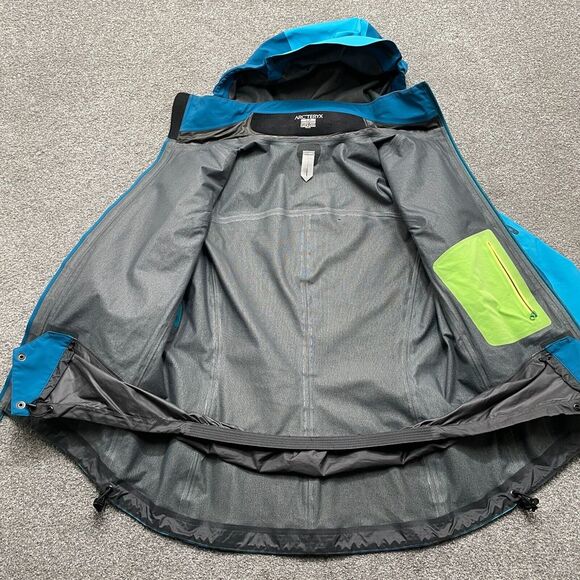 Arcteryx Jacket Adult Small Blue Stingray Ski Snowboard GTX Full Zip Coat Ladies - Picture 7 of 14